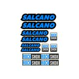 MOTOSEPETİM SALCANO BİSİKLET KADRO STİCKER SETİ 04
