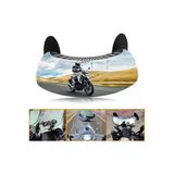 Motosiklet 180 Derece Geniş Açılı Dışbükey Görüş Aynası,ön Cam Dikiz Aynası _supermoto