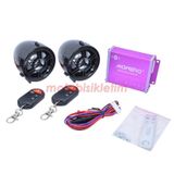 Motosiklet Alarm Seti Bluetooth'Lu [M-R] Siyah