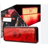 Motosiklet Arka Fren Lambası İster Sabit İster Çakar Modlu 18 Led