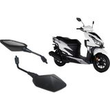 Motosiklet Ayna Takımı Uzun Kol Geniş Açı - Vrs 125 - Siyah