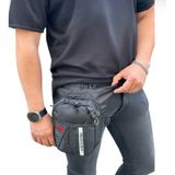 Motosiklet Bacak&bel Çantası Suya Dayanıklı Geniş Kemerli