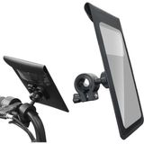 Motosiklet Bisiklet 360° Döndürülebilir Su Geçirmez Telefon Kılıfı Telefon Tutucu 4"-7.2 Inç - Gidon Modeli