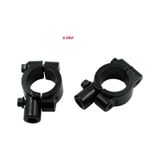 Motosiklet Bisiklet Üniversal Gidon Ayna Kelepçesi 8mm Siyah