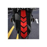 Motosiklet Çamurluk Sticker Kırmızı