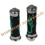 Motosiklet Cg Elcik Alevli Takım Yeşil Oem