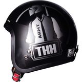Motosiklet Chopper Cruiser Kask Terekli Yarım Açık Motor Kaskı Army M-L - M - L