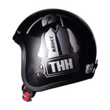Motosiklet Chopper Cruiser Kask Terekli Yarım Açık Motor Kaskı Army M-L