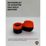 Motosiklet El Gazı Bilek Rahatlatıcı Siyah Gaz Kolu Tutucu Hız Sabitleyici Gaz Kelepçesi