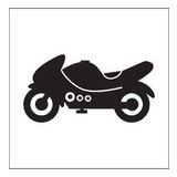 MOTOSİKLET FOLYO STİCKER 40cm Uzunluk