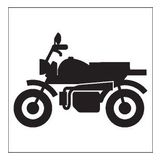 MOTOSİKLET FOLYO STİCKER 60cm Uzunluk
