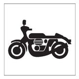 MOTOSİKLET FOLYO STİCKER 70cm Uzunluk