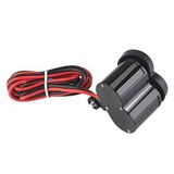 Motosiklet Gidon Su Geçirmez 1.5a Telefon Şarj Kızdırmalı Çakmak Aç/kapa Anahtarı