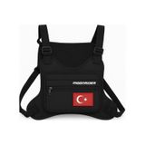 Motosiklet Göğüs Çantası Yelek Tipi Geniş Hacimli Çanta
