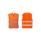 Motosiklet Ikaz Yeleği Reflektörlü Ikaz Yeleği Turuncu Renk DRRT-014236558