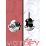 Motosiklet Kaldırma Sehpa Takozu Takımı Paddock Gri 8Mm