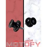Motosiklet Kaldırma Sehpa Takozu Takımı Paddock Siyah 8Mm