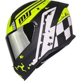 Motosiklet Kask Ece 22.R06 Güneş Vizörlü Full Face Motor Kaskı Vigor Yeni - Renkli