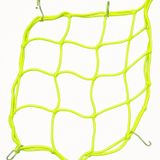 Motosiklet Kask Filesi – 6 Kanca | Neon Sarı | 1 Metre Esneyebilir