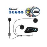 Motosiklet Kask Kulaklığı İntercom Interkom Konuşma&Dinleme Özellikli Bluetooth V5