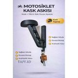 Motosiklet Kask Ve Mont Askılığı – Duvara Monte Kask Tutucu Ve Anahtar Askısı
