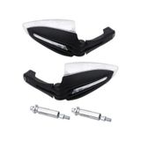 Motosiklet Led Elcik Rüzgar Koruma Mafsallı Üniversal Motor Led Elcik