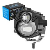 Motosiklet Led Sis Farı 2 Adet Metal Kasa Yüksek Güçlü Spot Led