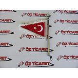 Motosiklet Makam Bayrağı Flamalı