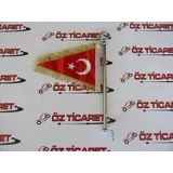 Motosiklet Makam Bayrağı Gold Püsküllü