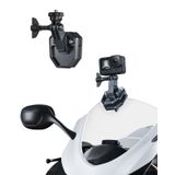 Motosiklet Ön Cam Klipsi Kamera Montajı, DJI Osmo Action 6/Osmo Nano/Osmo 360/Action 5 4, Hero 13 12 11 10 9 8, Insta 360 X5 X4 Action Cam ile Uyumlu