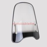Motosiklet Ön Siperlik Camı [3.5Mm/40x43 Cm] Fitilli