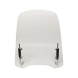 Motosiklet Ön Siperlik Camı Oval Model 58x45cm Scooter Model Cup Motor Siperlik Camı Çok Renkli