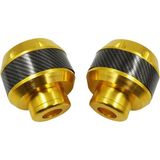 Motosiklet Ön Teker Koruma Takozu (Gold) - Siyah - Gold