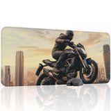 Motosiklet Oyuncu Gaming Mouse Pad Kauçuk Kaymaz Taban Mousepad (V1, 90x40 XXL)