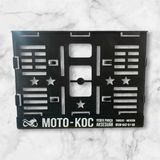 MOTOSİKLET PLAKALIK PLASTİK