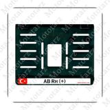 Motosiklet Pleksi Plakalık AB Rh (+)