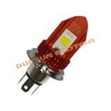 Motosiklet Pro Led Ampül H4 Duylu X7 Beyaz Mavi