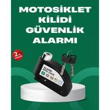 Motosiklet Scooter Bisiklet Tekerlek Disk Kilidi Alarmlı Güvenlik P93882s7722