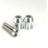 Motosiklet Sehpa Kaldırma Aparatı Takozu 6 Mm Nikel