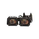 Motosiklet Sis Farı 12-85v Beyaz-sarı Çift Renk Ip67 Offroad 4x4 Kamyon Suv Atv Tekne Farı 1 Çift