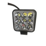 Motosiklet Sis Farı 12 V 9 Led 27W Aliminyum Beyaz Işık l-1118 Tas