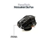 Motosiklet Sis Farı - Lensli Projeksiyon Led, Halo Halkalı, Suya Dayanıklı, Evrensel Kelepçe
