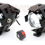 Motosiklet Sis Farı Su Geçirmez U5 Led 3 Modlu