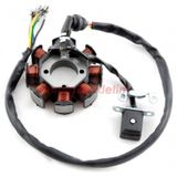 Motosiklet Statör 7+1 Fişli [5 Kablolu] Cg, Çıta, Sport Oem Kali
