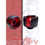 Motosiklet Teker Aks Koruma Takozu Takımı Kırmızı Pcx Nmax Xmax