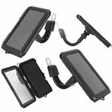 Motosiklet Telefon Tutucu Kılıflı Braketi 5.5"-6.2" DS-MT1 | 360° Döner Bağlantı, Dokunmatik Ekran, Otomatik Kilitleme, Su Geçirmez Kılıf, Bisiklet & Scooter