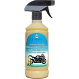 Motosiklet Temizleyici Parlatıcı Hızlı Cila | Boyalı Alan & Plastik Aksam | Parfümlü | 500 ml Sprey + Mikrofiber Bez