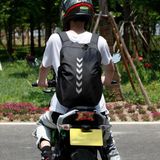 Motosiklet ve Bisiklet Sırt Çantası Pvc Gövde Motor Touring Çanta 15 Lt - Standart - Siyah