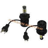 Motosiklet Xenon Led Far Ampül H4 Şimşek Etkili Beyaz [1/Ad] 3D