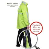 Motosiklet Yağmurluk Takım Prime 0.44Mm. Kalın%100 Su Geçirmez Kumaş Fermuarlı Paça Reflektörlü (2XL)